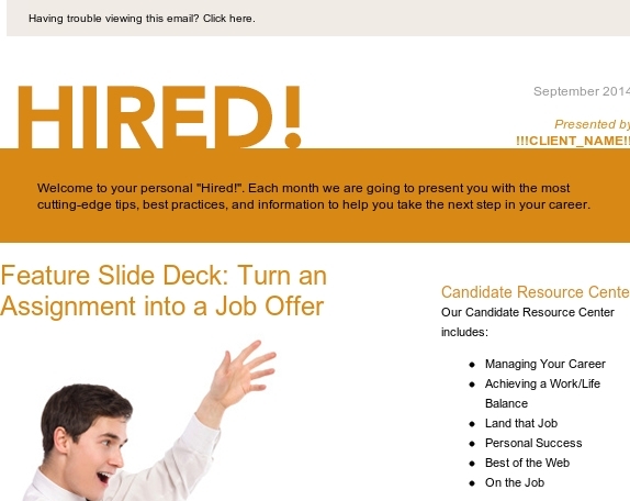 How to create a job offer